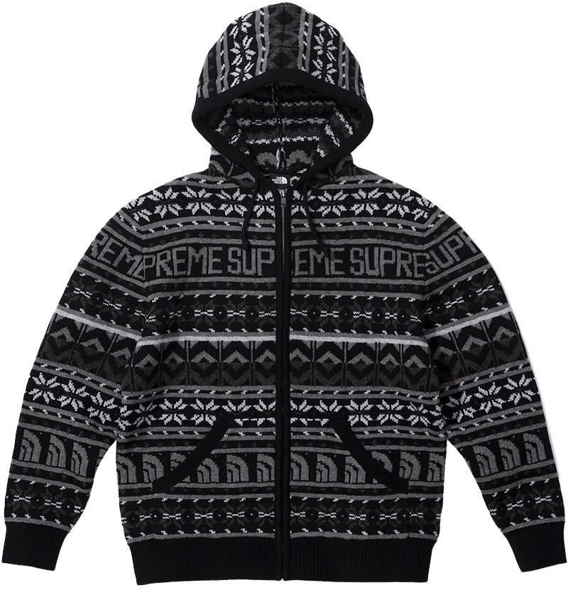 Supreme®/The North Face® Zip Up Hooded Sweater view 3